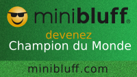 Leane joue au Minibluff